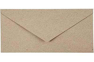 Creativ Company Gerecyclede envelop, afmeting envelop 11,5x16 cm, 120 gr, naturel, 50 stuk/ 1 doos