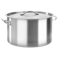 VidaXL Kookpan 58 l 50x30 cm roestvrij staal - thumbnail