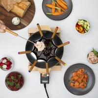 Princess Pur Fondue 800 W Zwart - thumbnail