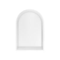 Hotbath &MORE Inbouwbox of inbouwnis Toogmodel - 30x45x10cm - Mat wit BOW30WH - thumbnail