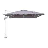 Hawaii zweefparasol 300x300 wit/ licht grijs zonwering Garden Impressions - Garden impressions - thumbnail