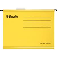 Esselte hangmappen voor laden Classic tussenafstand 330 mm, geel, doos van 25 stuks - thumbnail