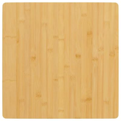 Tafelblad 60x60x2,5 cm bamboe