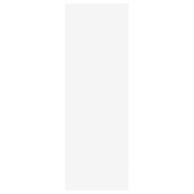 Tv-meubel 30,5x30x90 cm bewerkt hout wit