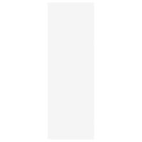 Tv-meubel 30,5x30x90 cm bewerkt hout wit - thumbnail