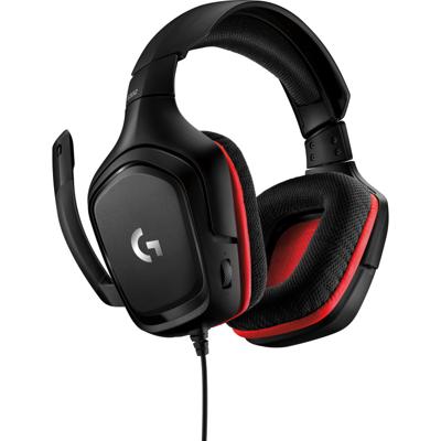 Logitech Headset G332 Gaming Headset black/red Logitech Headset G332 Gaming Headset black/red