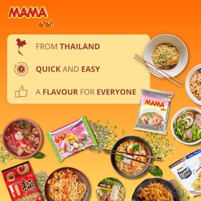 Mama - Instant Noedels Kimchi - 20 zakjes