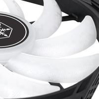 Silverstone SST-AS140B-ARGB koelsysteem voor computers Computer behuizing Ventilator 14 cm Zwart 1 s - thumbnail