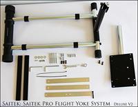 Wheel Stand Pro Deluxe V2 Saitek Pro Flight Yoke System houder - thumbnail