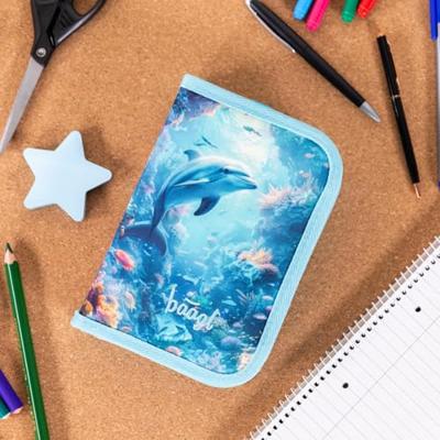Baagl Etui - Pennenzak Dolfijn 1-rits Baagl Etui - Pennenzak Dolfijn 1-rits