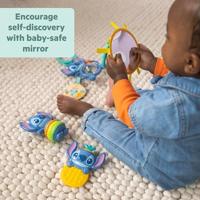 DISNEY BABY - STITCH - Geboortegeschenkset - 4 pasgeboren speeltjes, rammelaar, bijtring, multi-sensorisch speelgoed - thumbnail