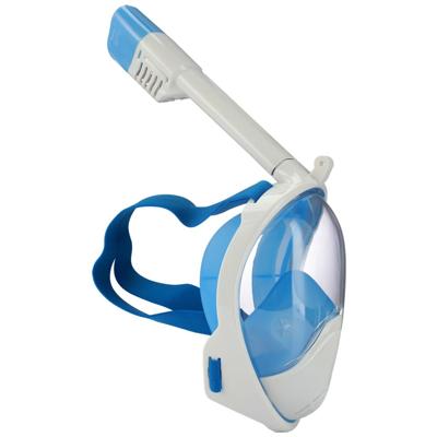 SportX duikmasker Full Face blauw maat L/XL SportX duikmasker Full Face blauw maat L/XL