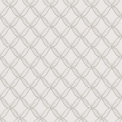 Dutch Wallcoverings Fabric Touch/Bs1 Geometric White - Wit