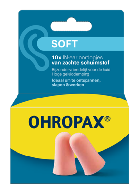Ohropax Oordopjes Soft Ohropax Oordopjes Soft