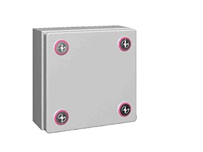 Rittal KX 1514.000 Installatiebehuizing, Wandbehuizing 150 x 150 x 80 Plaatstaal Lichtgrijs 1 stuk(s)