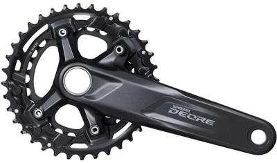 SHIMANO kettenradgarnitur "deore fc-m5100-b2" crankset shim.deore 170mm
