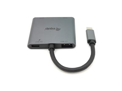 Equip 133484 usb-c 4 in 1 dual hdmi adapter