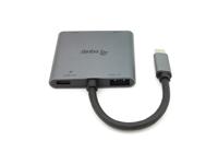 Equip 133484 usb-c 4 in 1 dual hdmi adapter - thumbnail
