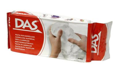 Boetseerklei das luchthardend 500 gram wit | 24 stuks