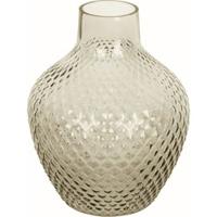 Bloemenvaas Delight 20x 16 cm - mosgroen - thumbnail