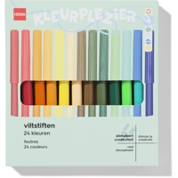 HEMA Viltstifen - 24 Stuks - thumbnail