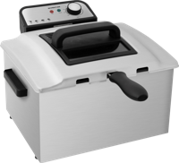 Inventum GF750S Frituurpan Grijs - thumbnail