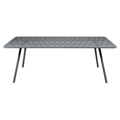 Fermob Luxembourg tuintafel L207 x B100 cm Storm grey