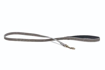 Beeztees Balacron Ax - Hondenriem - Kunstleer - Grijs - 100 cm x 15 mm