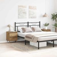 Nachtkastje 2 pcs artisanaal eikenkleurig 40 x 35 x 50 cm - thumbnail