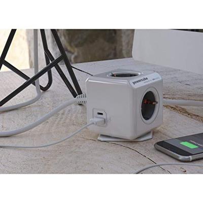 Allocacoc BN1030 Powercube stekkerdoos USB-A en USB-C