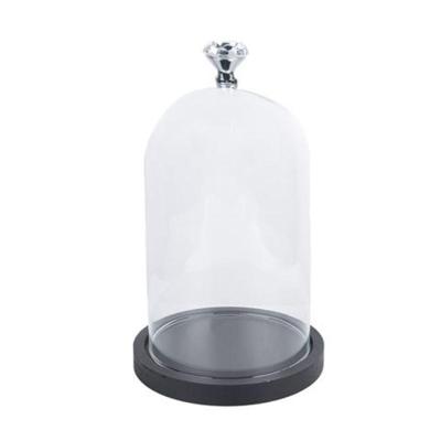 Clayre Eef 6GL2544 Stolp Transparant 14x25 cm Clayre Eef 6GL2544 Stolp Transparant 14x25 cm