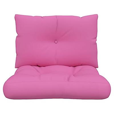 Palletkussens 2 st oxford stof roze