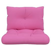 Palletkussens 2 st oxford stof roze - thumbnail