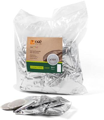 Oké koffiepads, Senseo compatible, Strong, pak van 100 pads