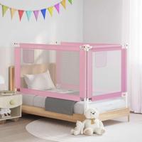 VidaXL Bedhekje peuter 150x25 cm stof roze - thumbnail