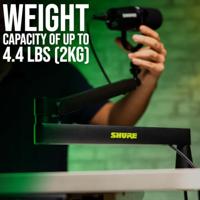 Shure BROADCAST2 Scharnierende tafelmicrofoonstandaard - thumbnail