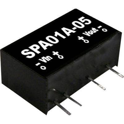 MEAN WELL SPA01B-12 DC/DC-convertermodule 83 mA 1 W Aantal uitgangen: 1 x Inhoud 1 stuk(s)