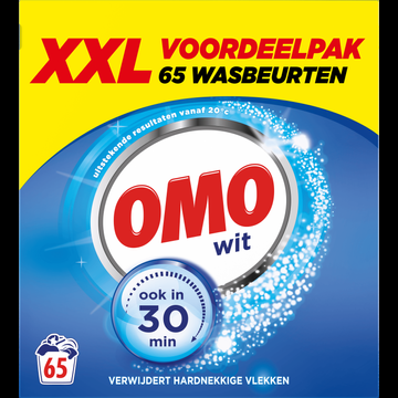 Omo XXL Waspoeder Wit 65 Wasbeurten bij Jumbo