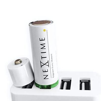 4 Oplaadbare AA USB batterijen NeXtime