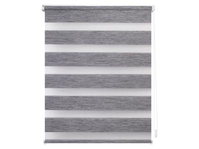 Lichtblick Duo rolgordijn Klemmfix (Donkergrijs, 100 x 150 cm)