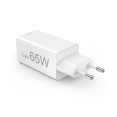 Hama Snellader GaN 2x USB-C PD/Qualcomm® Mini-oplader 65 W Wit - thumbnail