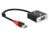 Delock 62738 Adapter USB 5 Gbps Type-A male naar VGA female - thumbnail