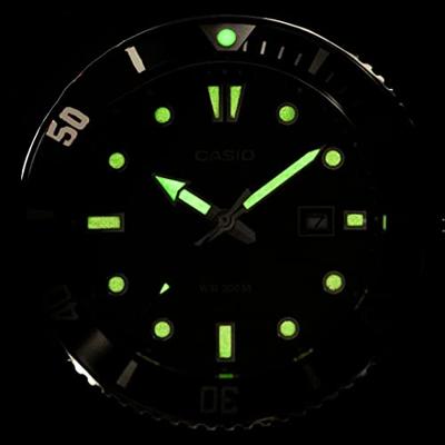 Casio MDV-107-1A3VEF Zwart Heren horloge