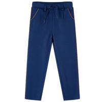 VidaXL Kinderbroek met trekkoord 92 marineblauw - thumbnail