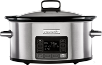 Crock-Pot CSC066X elektrische sudderpan 5,6 l 240 W Zilver - thumbnail