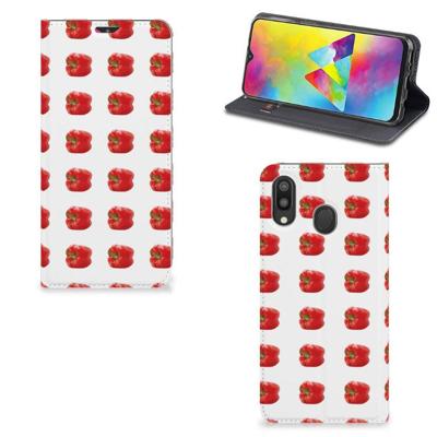 Samsung Galaxy M20 | Flip Style Cover | Paprika Red