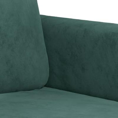 Fauteuil 60 cm fluweel donkergroen Fauteuil 60 cm fluweel donkergroen