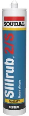 Soudal silirub 2s | sanitairkit | zilvergrijs | 300 ml - 109034