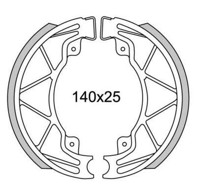 Newfren Remsegmentet GF0268 Runner, Hexagon-125/180