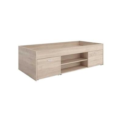 Bed Wilton - eikenkleur - 90x200 cm